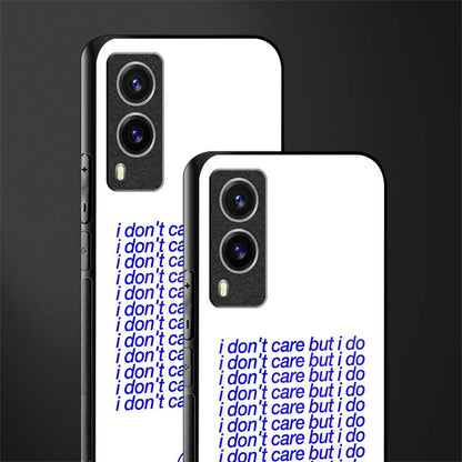 i don't care but i do glass case for vivo v21e 5g image-2