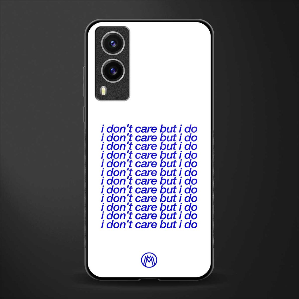 i don't care but i do glass case for vivo v21e 5g image