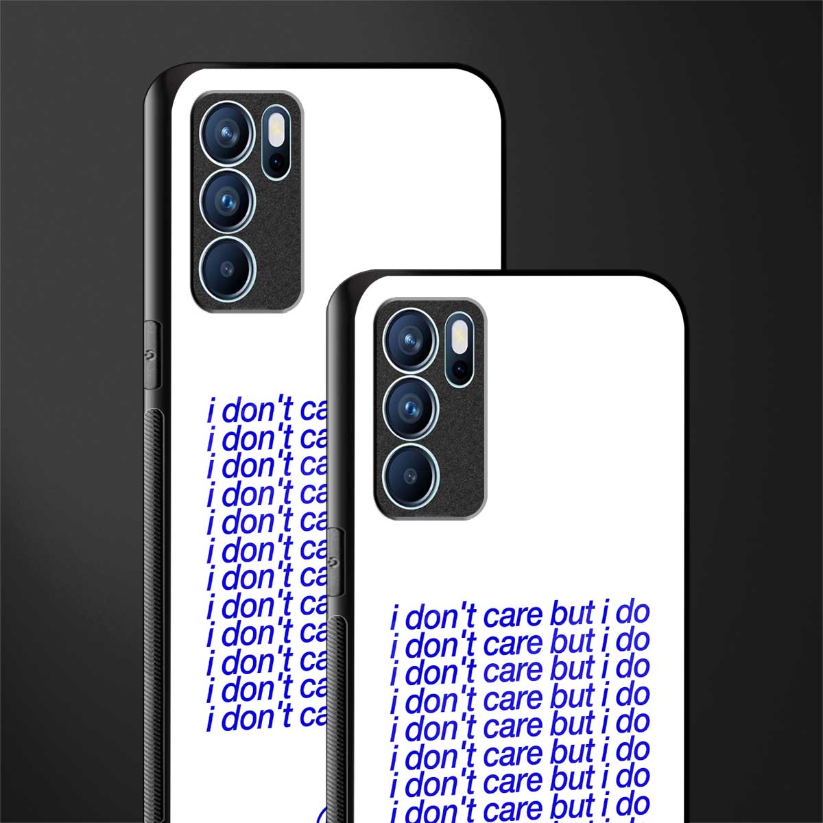 i don't care but i do glass case for oppo reno6 5g image-2
