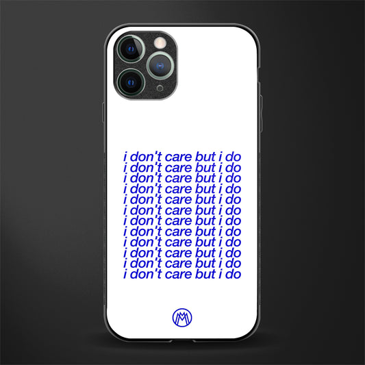 i don't care but i do glass case for iphone 11 pro image