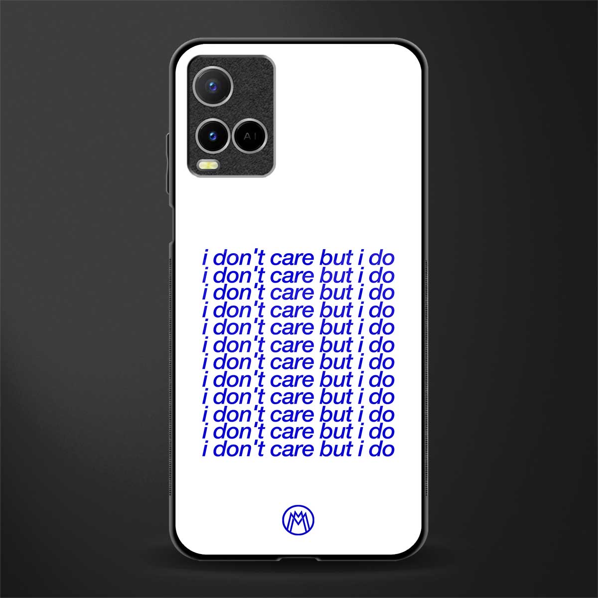 i don't care but i do glass case for vivo y21t image