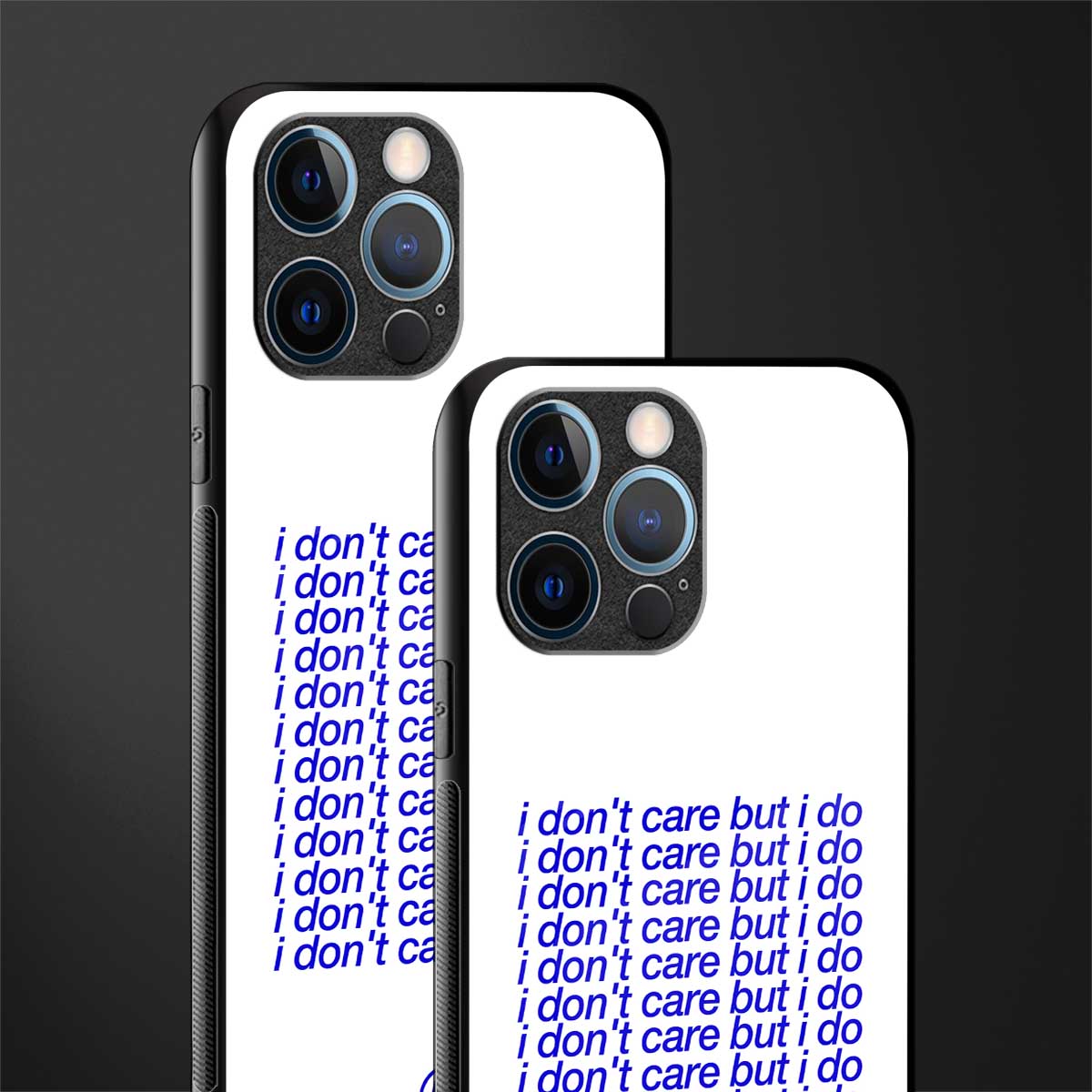 i don't care but i do glass case for iphone 12 pro image-2