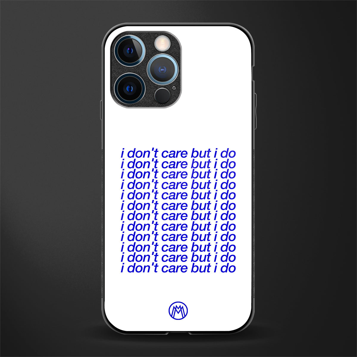 i don't care but i do glass case for iphone 12 pro image