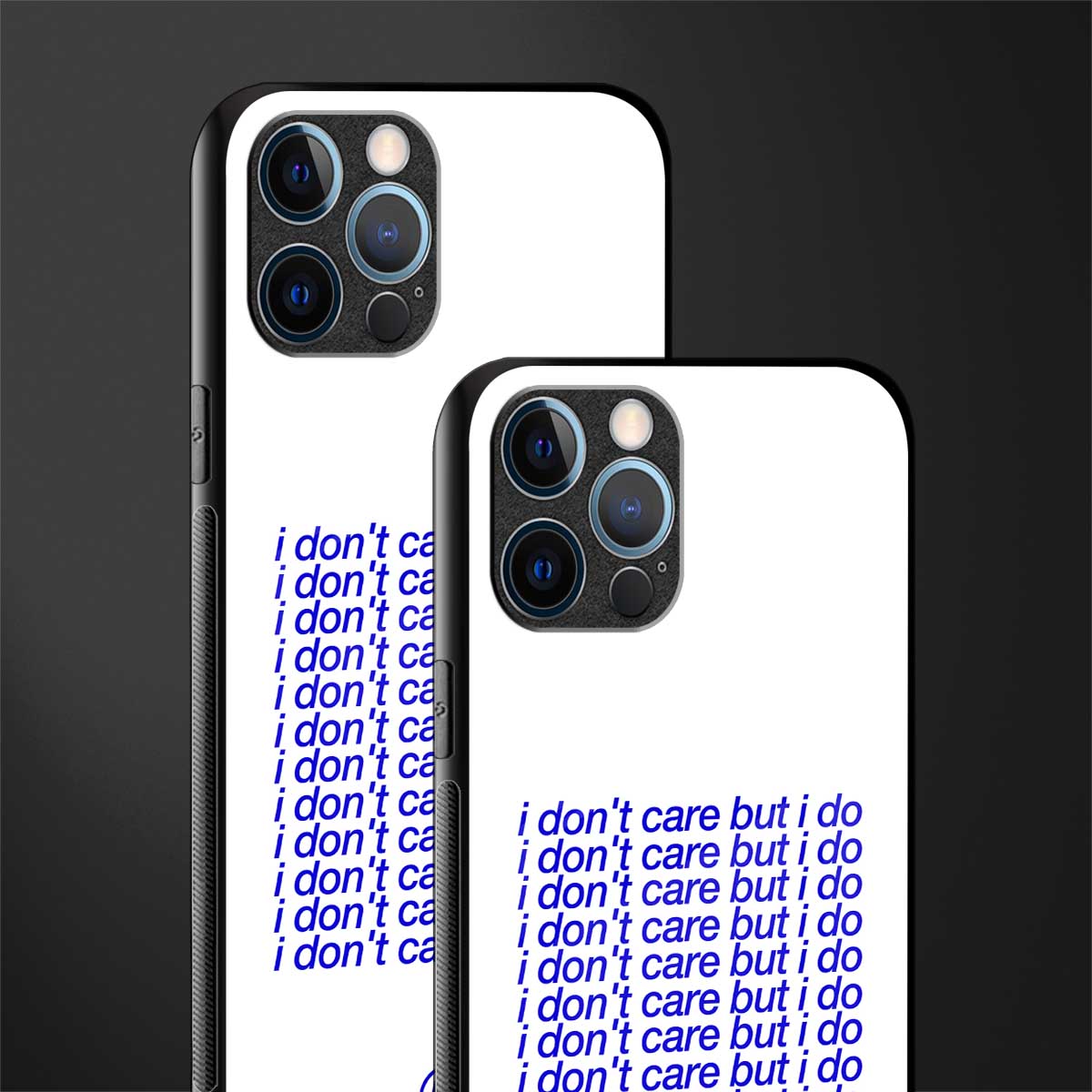 i don't care but i do glass case for iphone 12 pro max image-2