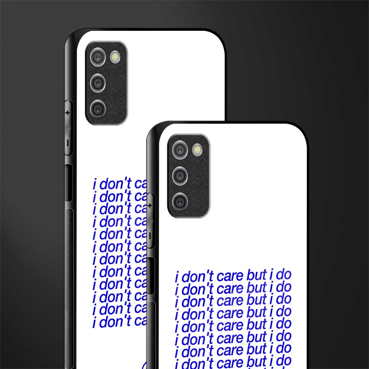 i don't care but i do glass case for samsung galaxy a03s image-2