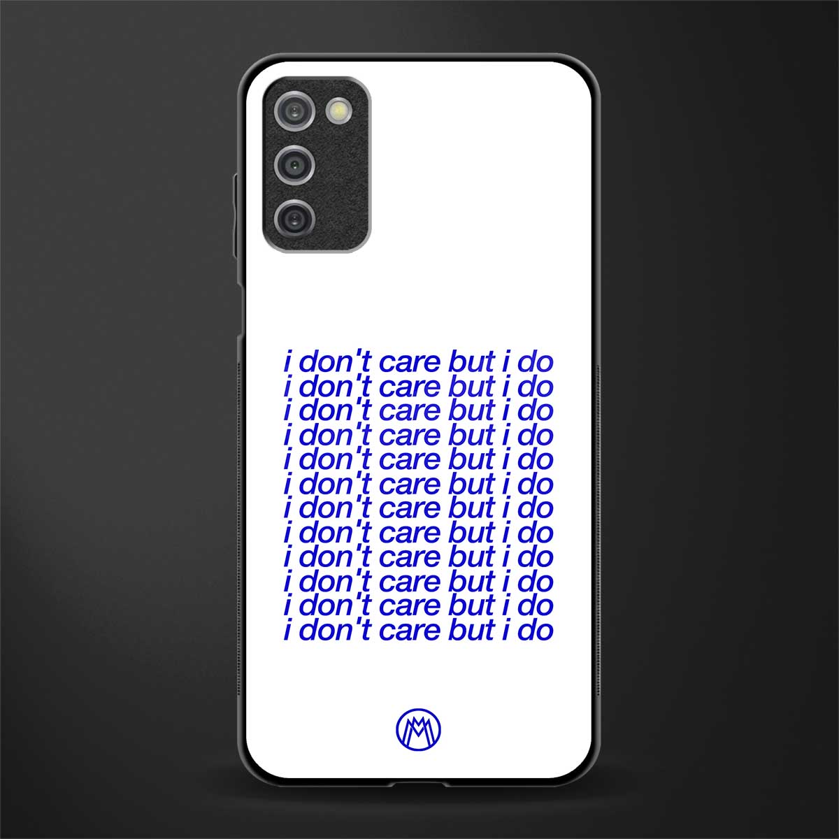 i don't care but i do glass case for samsung galaxy a03s image
