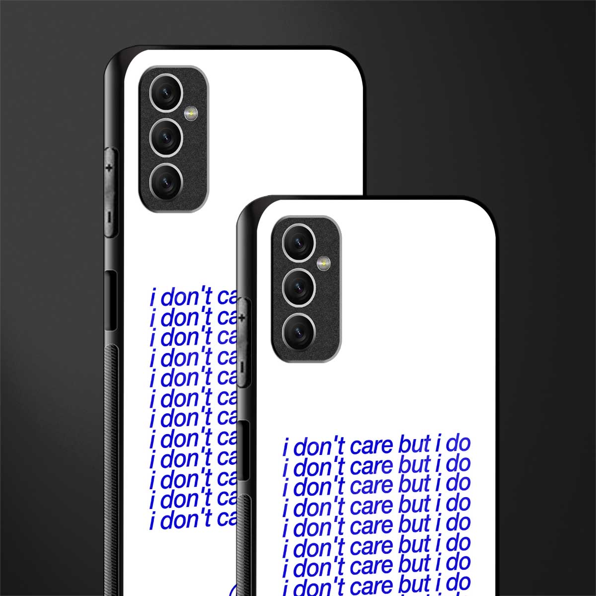 i don't care but i do glass case for samsung galaxy m52 5g image-2