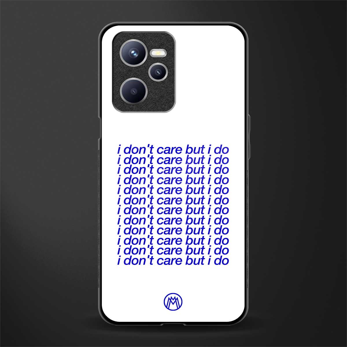 i don't care but i do glass case for realme c35 image
