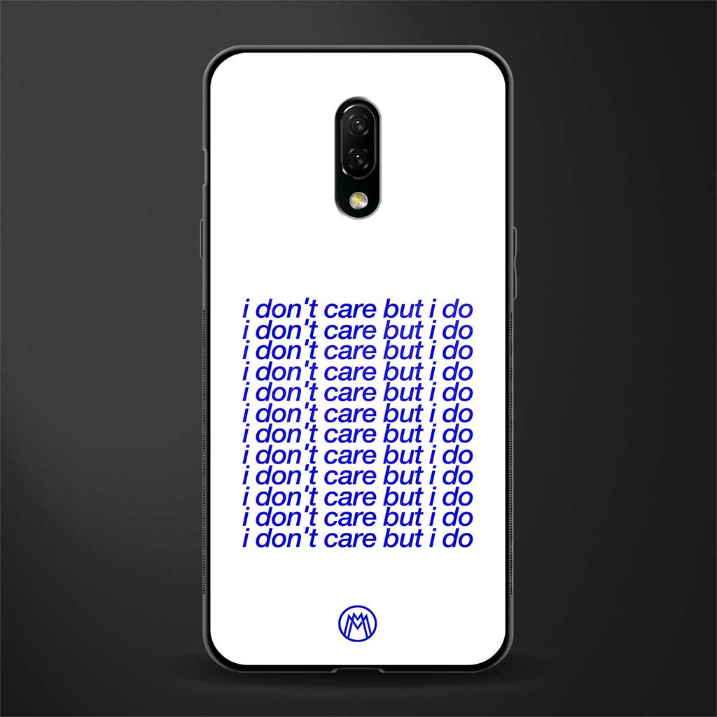 i don't care but i do glass case for oneplus 7 image