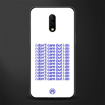 i don't care but i do glass case for oneplus 7 image