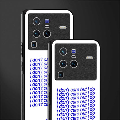 i don't care but i do glass case for vivo x80 pro 5g image-2