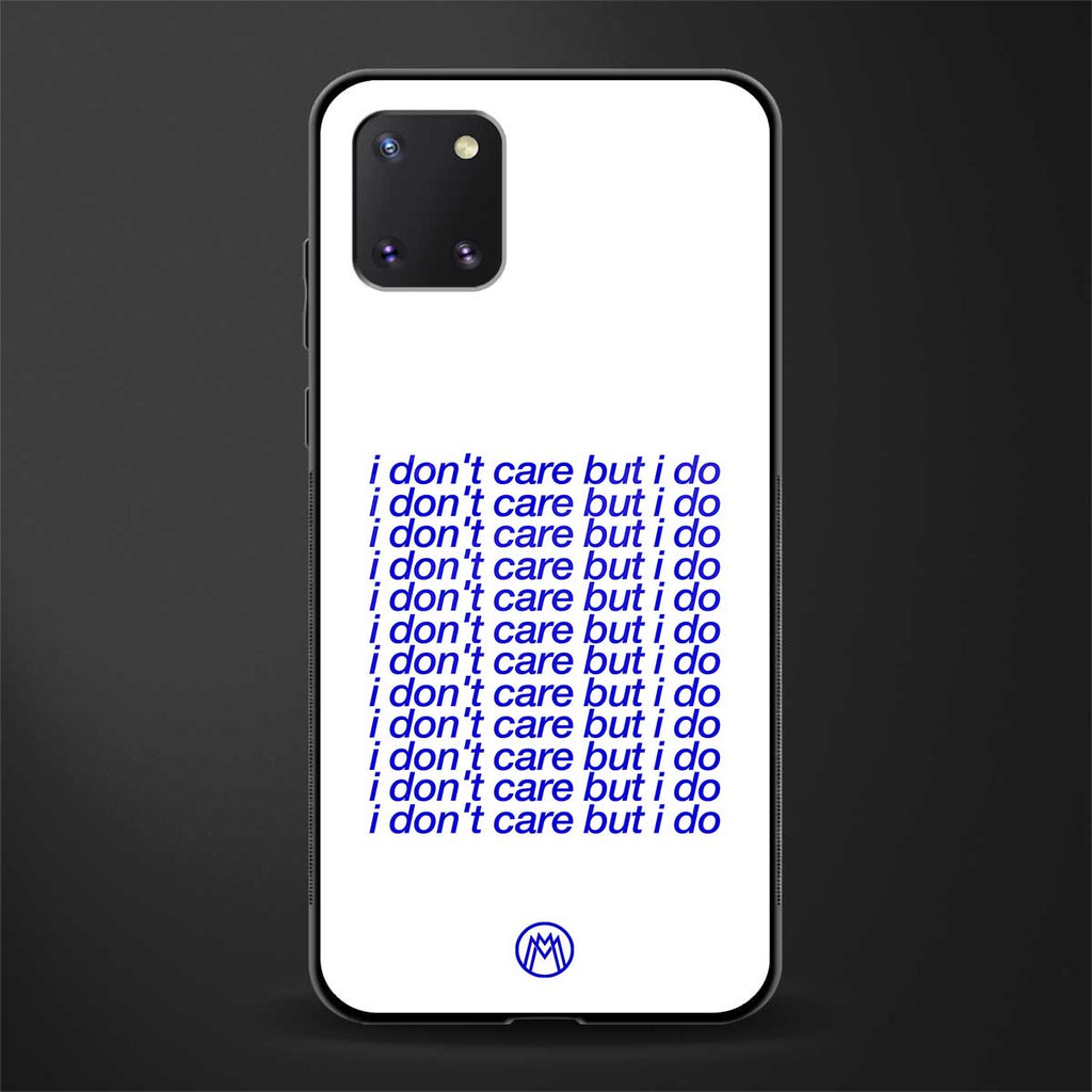 i don't care but i do glass case for samsung galaxy note 10 lite image