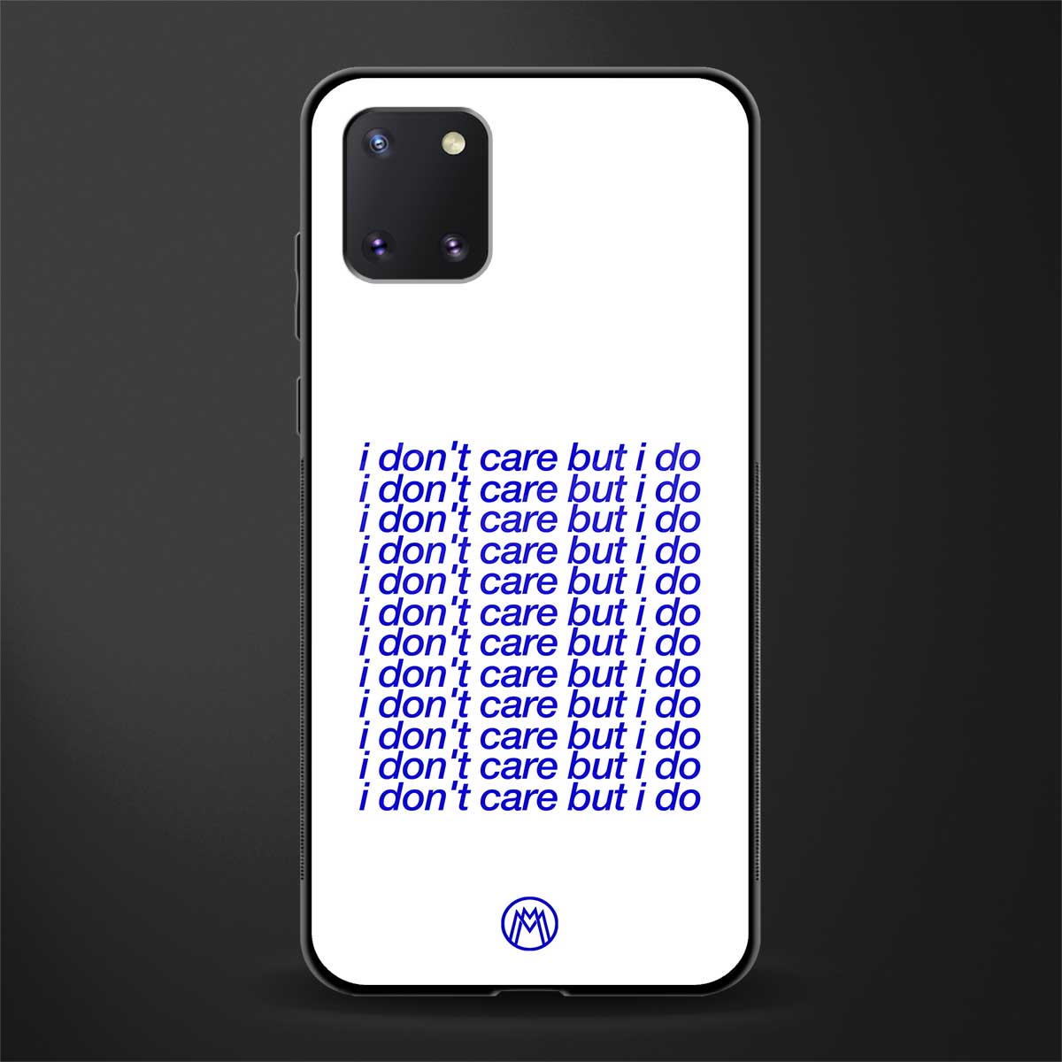 i don't care but i do glass case for samsung a81 image