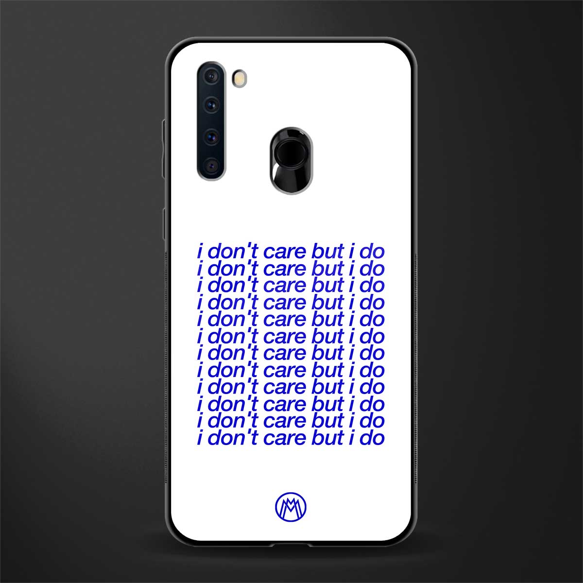 i don't care but i do glass case for samsung a21 image