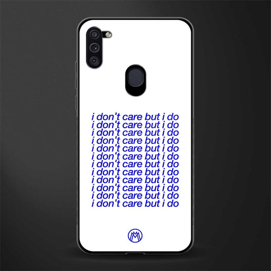 i don't care but i do glass case for samsung galaxy m11 image