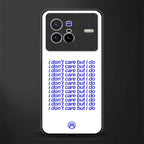 i don't care but i do glass case for vivo x80 image