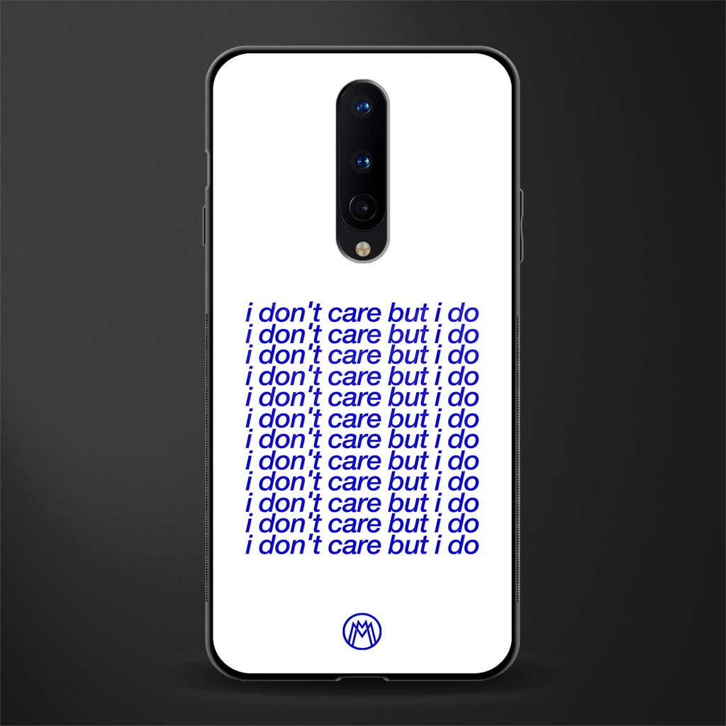 i don't care but i do glass case for oneplus 8 image