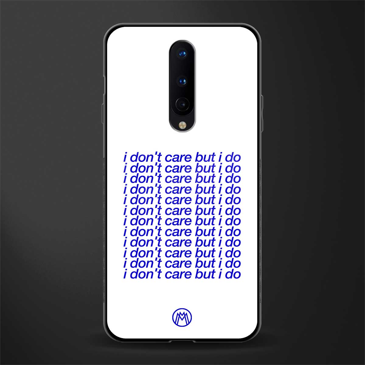 i don't care but i do glass case for oneplus 8 image