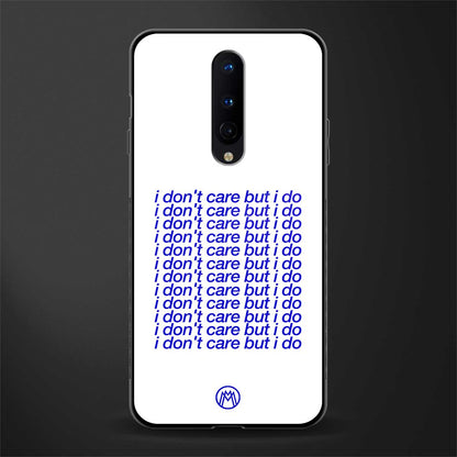 i don't care but i do glass case for oneplus 8 image