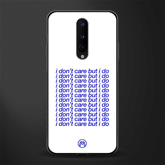 i don't care but i do glass case for oneplus 8 image