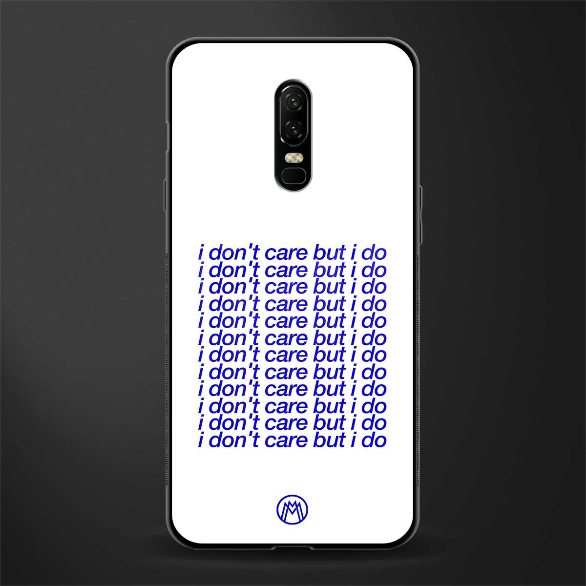 i don't care but i do glass case for oneplus 6 image