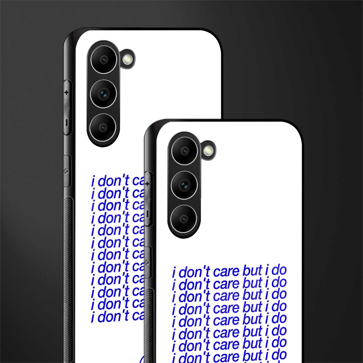 i don't care but i do glass case for phone case | glass case for samsung galaxy s23 plus