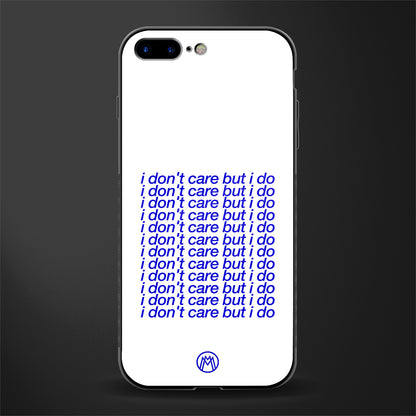 i don't care but i do glass case for iphone 7 plus image