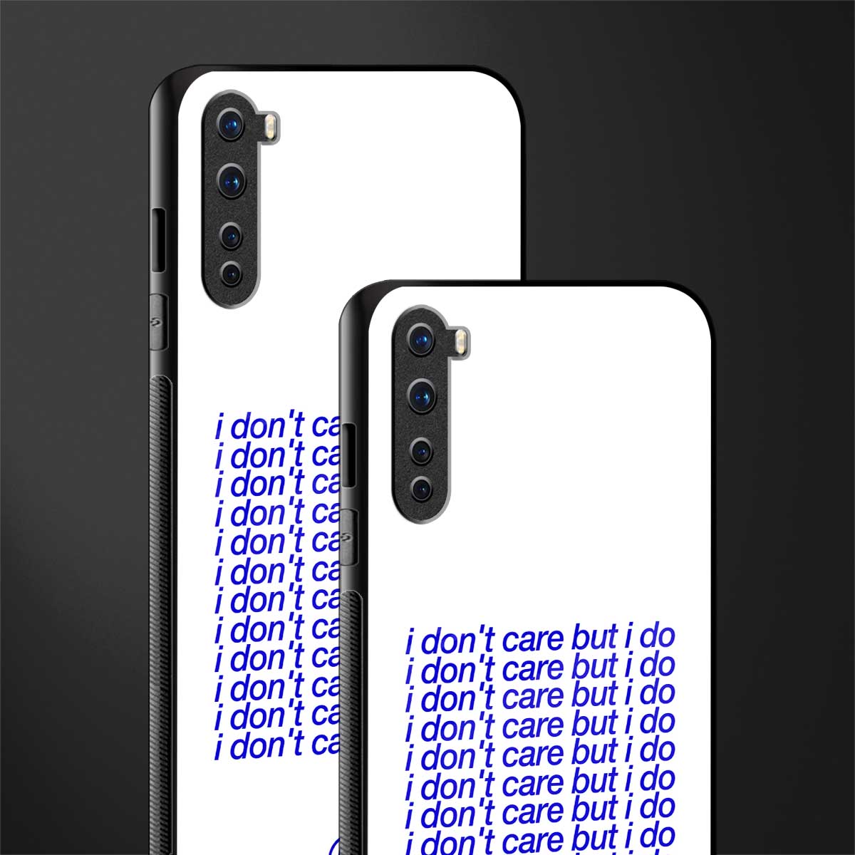 i don't care but i do glass case for oneplus nord ac2001 image-2