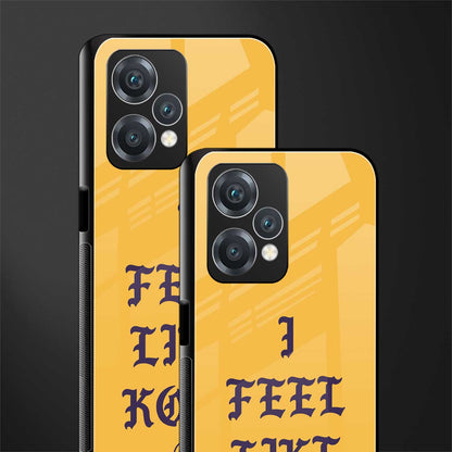 i feel like kobe back phone cover | glass case for realme 9 pro 5g