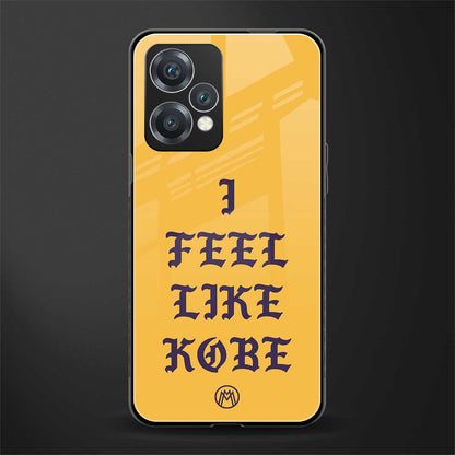 i feel like kobe back phone cover | glass case for realme 9 pro 5g