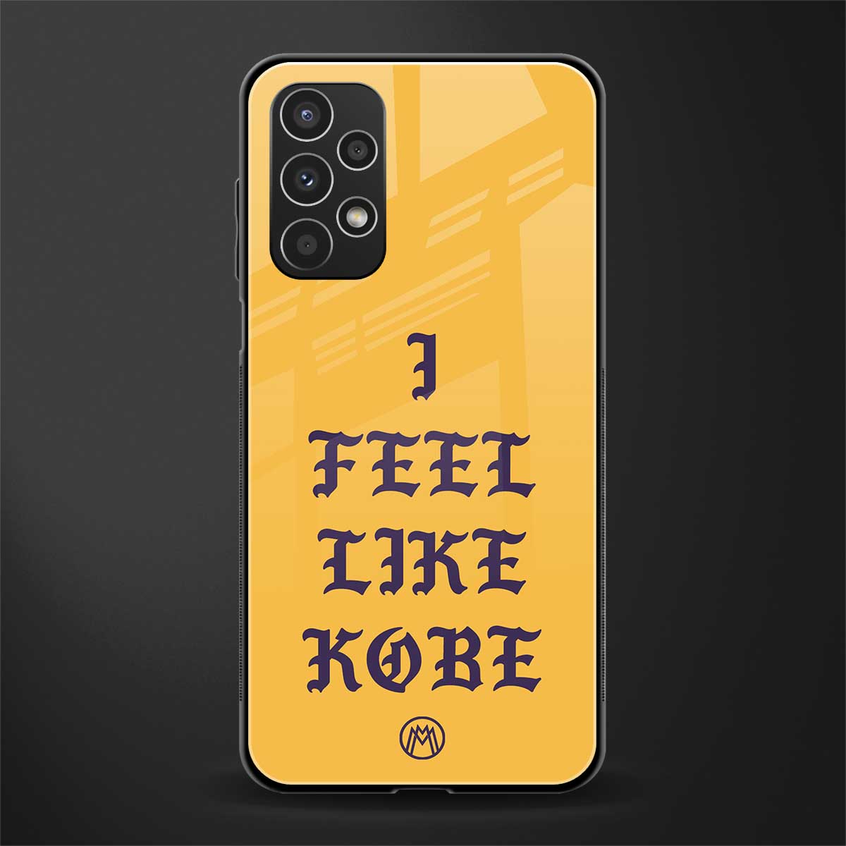 i feel like kobe back phone cover | glass case for samsung galaxy a13 4g