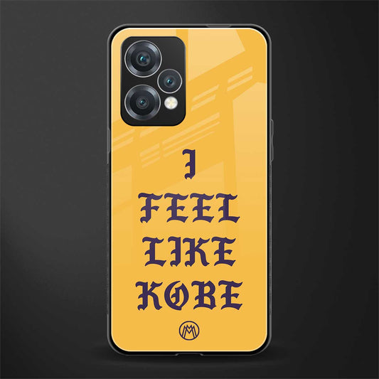 i feel like kobe back phone cover | glass case for oneplus nord ce 2 lite 5g