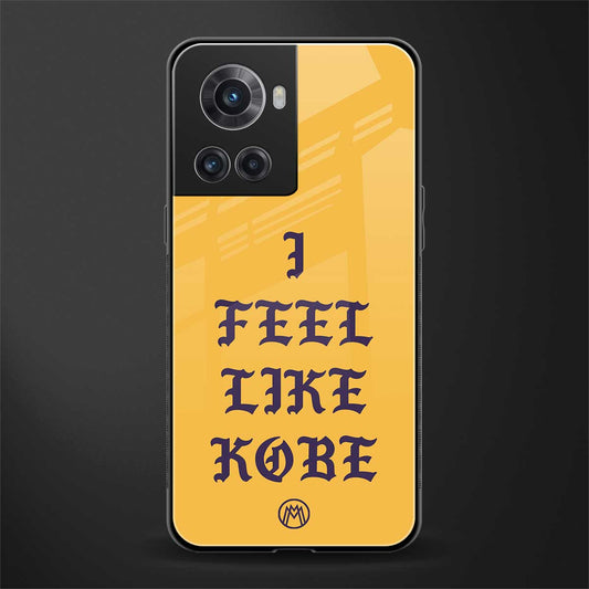 i feel like kobe back phone cover | glass case for oneplus 10r 5g