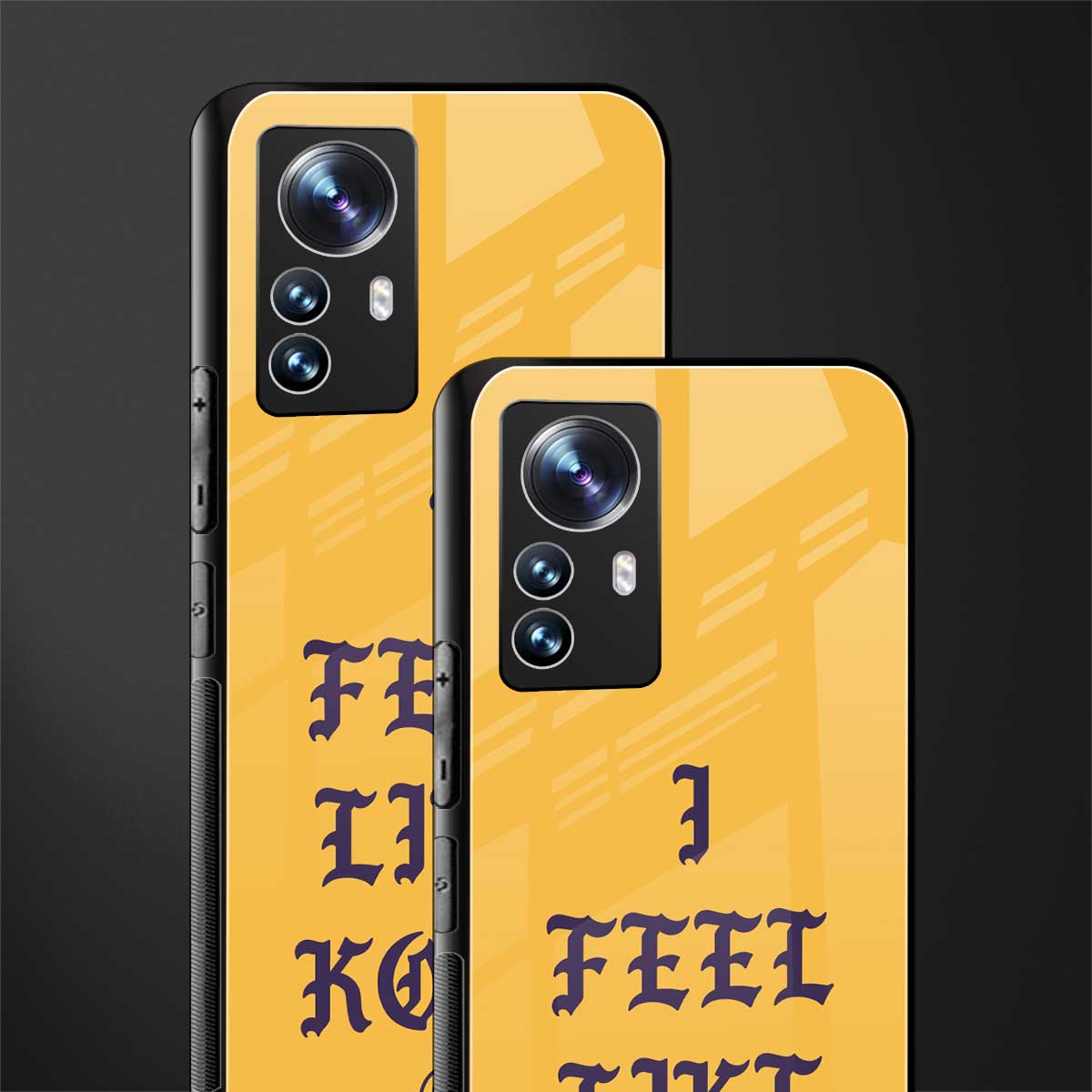 i feel like kobe back phone cover | glass case for xiaomi 12 pro