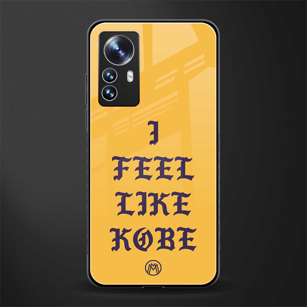 i feel like kobe back phone cover | glass case for xiaomi 12 pro