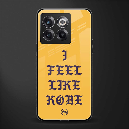 i feel like kobe back phone cover | glass case for oneplus 10t