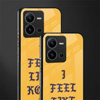 i feel like kobe back phone cover | glass case for vivo v25-5g