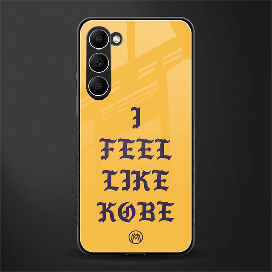 i feel like kobe glass case for phone case | glass case for samsung galaxy s23 plus