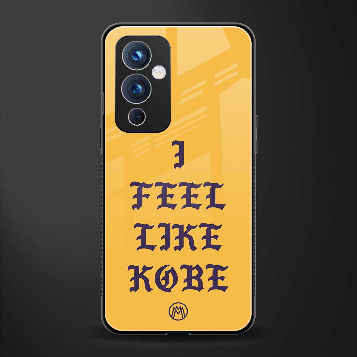 i feel like kobe back phone cover | glass case for oneplus 9