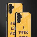 i feel like kobe back phone cover | glass case for samsun galaxy a24 4g