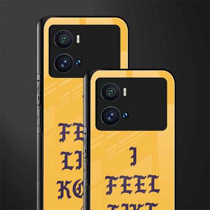 i feel like kobe back phone cover | glass case for iQOO 9 Pro