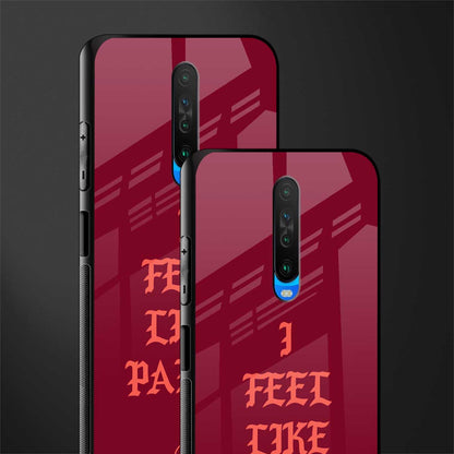 i feel like pablo glass case for poco x2 image-2