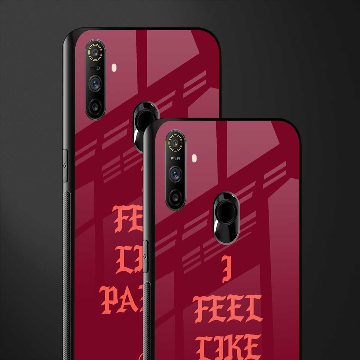 i feel like pablo glass case for realme narzo 20a image-2