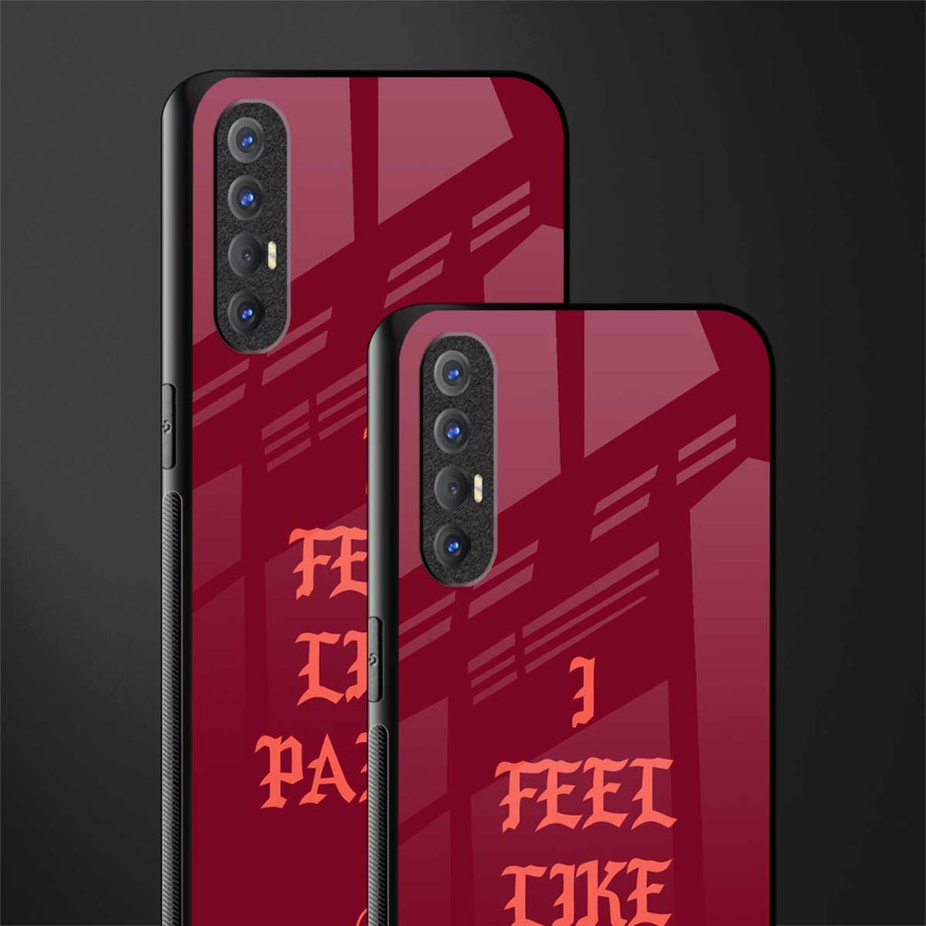 i feel like pablo glass case for oppo reno 3 pro image-2
