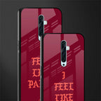 i feel like pablo glass case for oppo reno 2f image-2