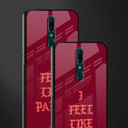i feel like pablo glass case for oppo f11 image-2