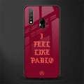 i feel like pablo glass case for vivo u20 image