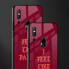 i feel like pablo glass case for vivo v15 image-2