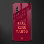 i feel like pablo glass case for vivo v15 pro image