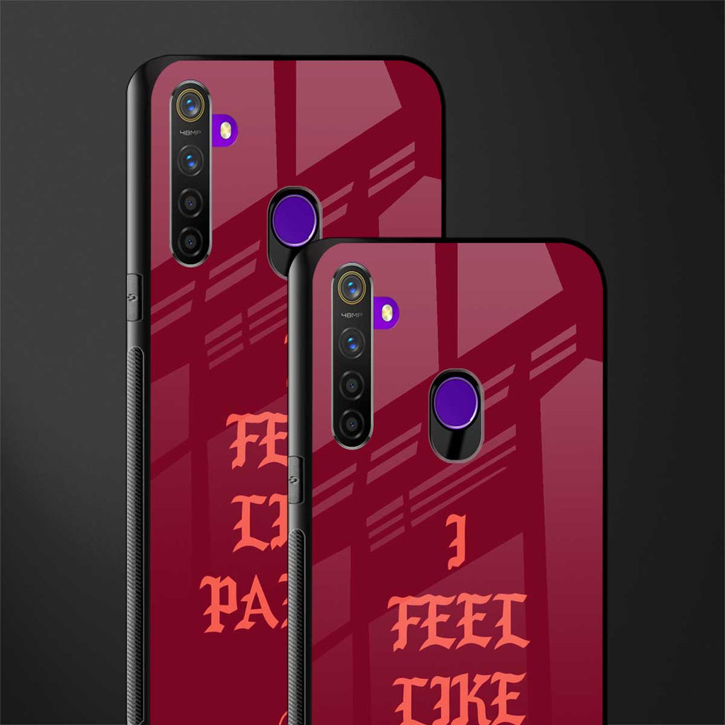i feel like pablo glass case for realme 5i image-2